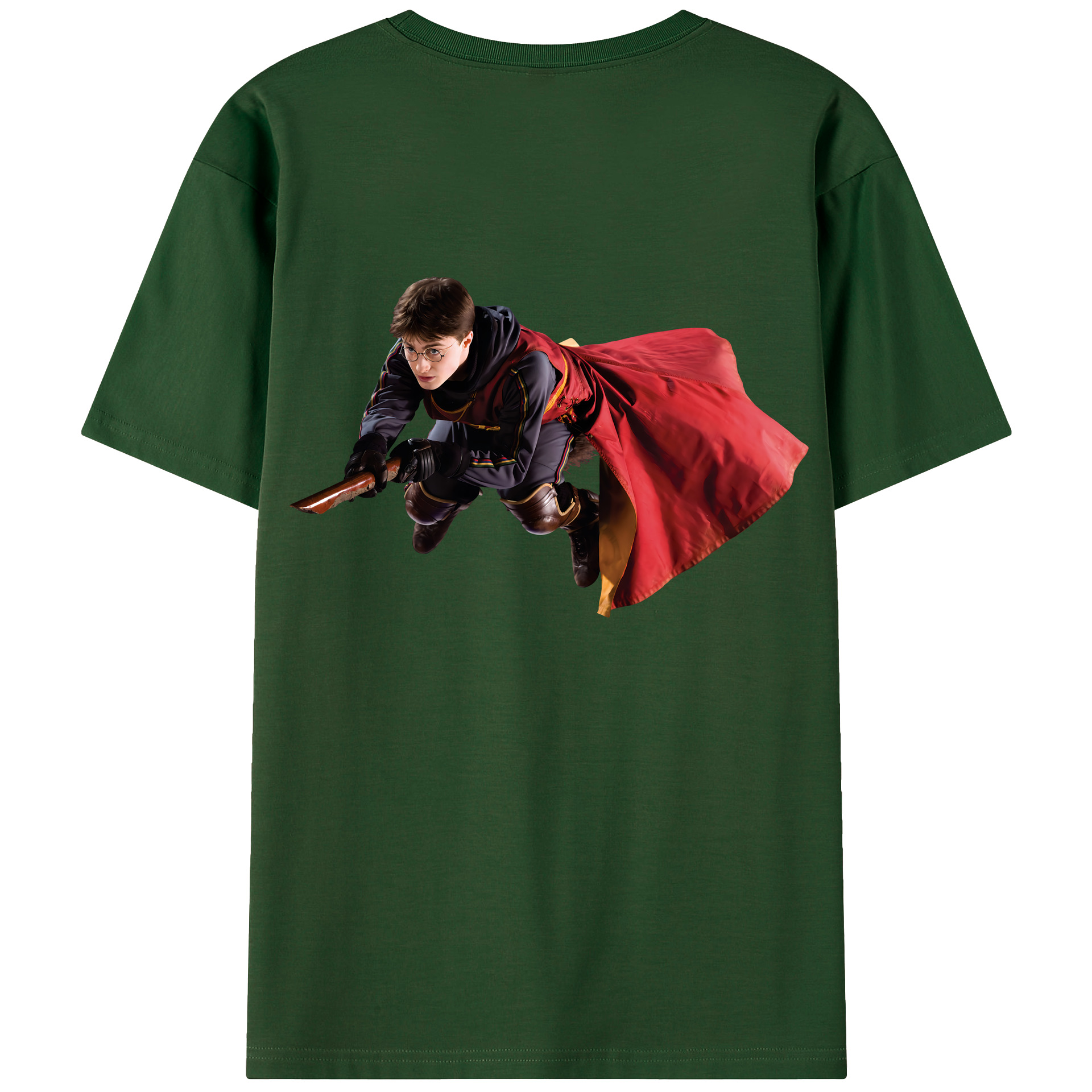（画像用） Harry Potter ハリー・ポッターシリーズ 綿100％半袖Tシャツ（背面プリント）